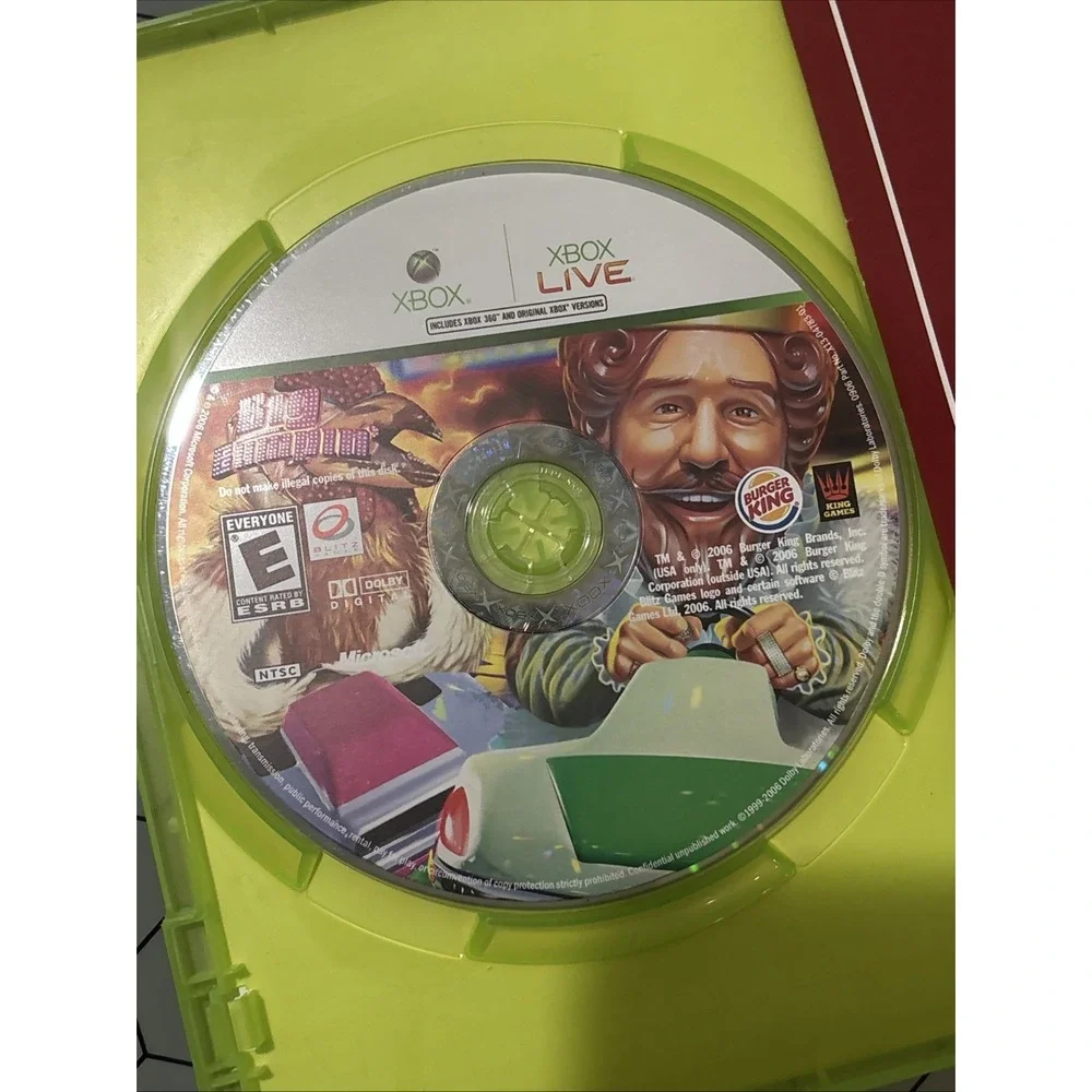 Big Bumpin' (XBOX 360, 2008) CIB Burger‎ King Promo